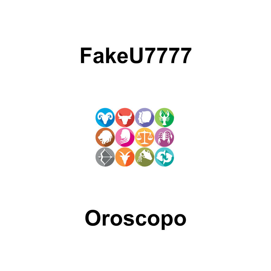 Oroscopo - Autoprodotto