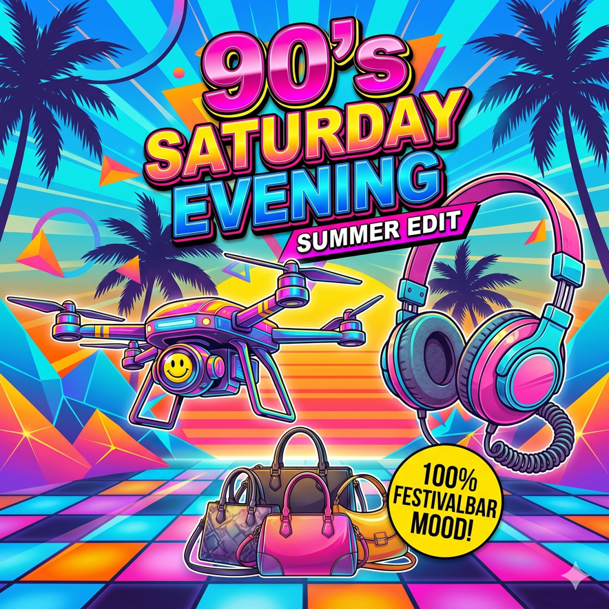 90's saturday evening - Autoprodotto