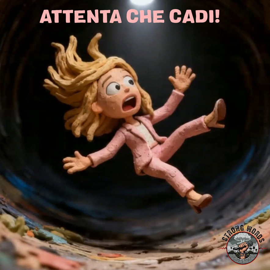 Attenta che cadi! - freedom&peace